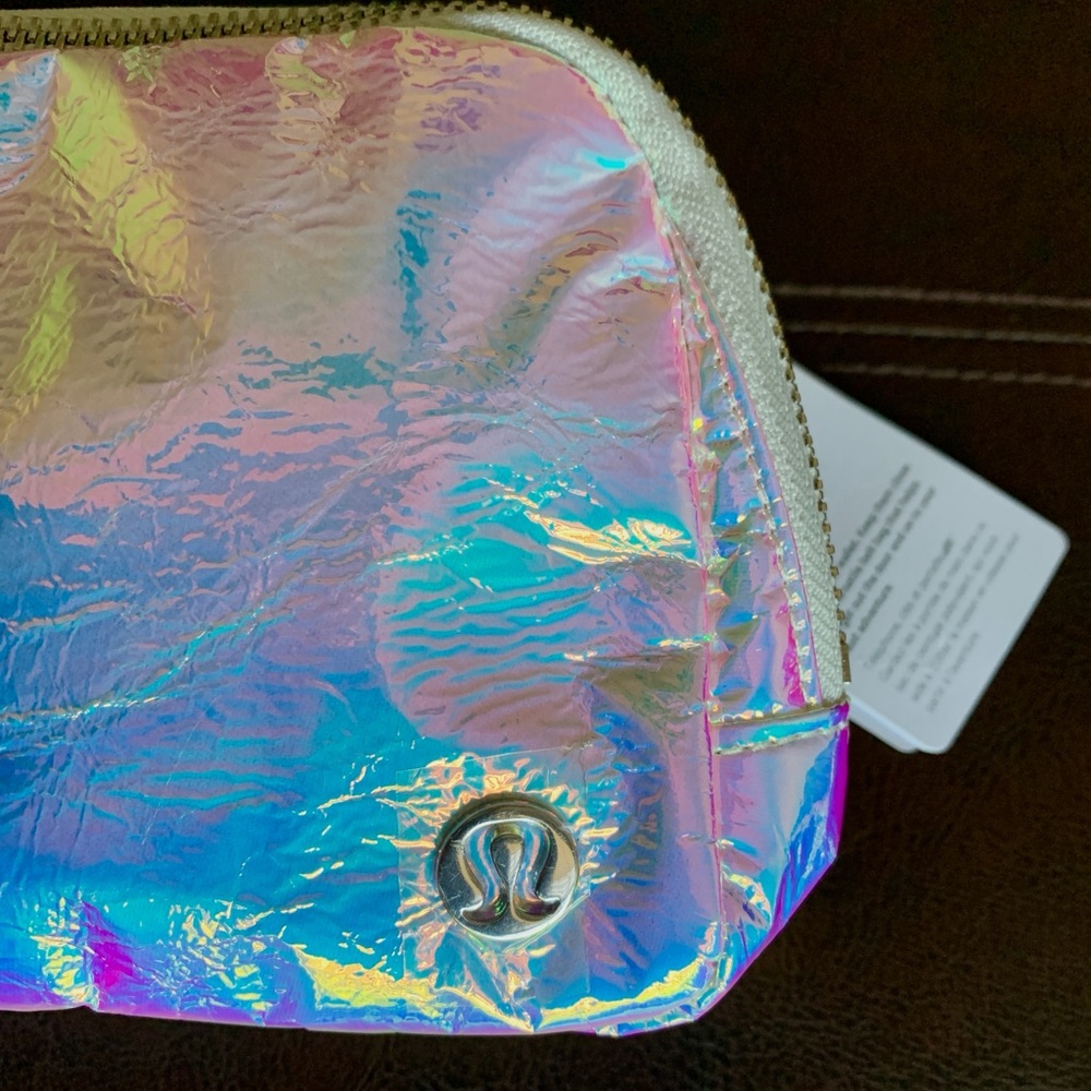 lululemon athletica Iridescent Holographic Crossbody Pouch - Pink/Blue/Purple - Picture 2 of 10
